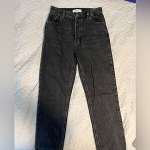 Dynamite Rosie straight black leg jeans